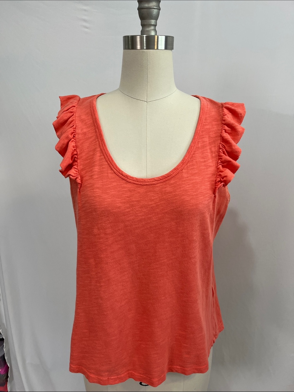 Anthropologie Pilcrc Coral Knit Tee - XL